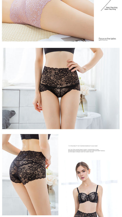 High Waist Lace Panties