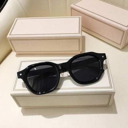 Fashion Square Round Sunglasses