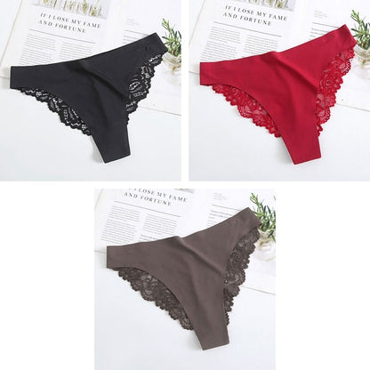 3pc/Set Sexy Floral Lace Panty