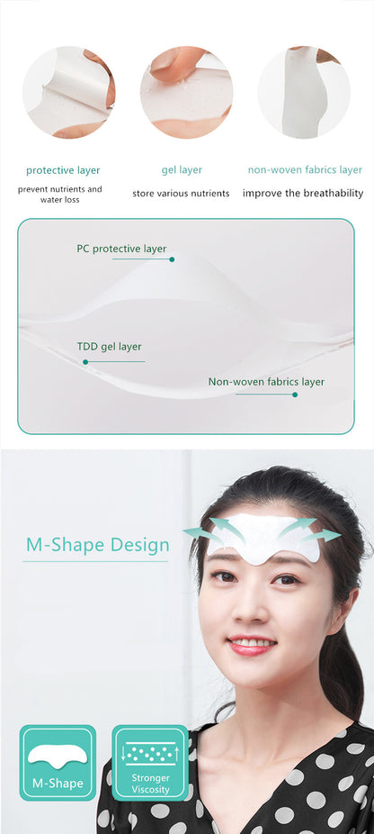 Forehead Furrow  Wrinkle Frown Line Removal Patch