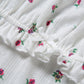 Floral Pajama Set Full Slips Dress