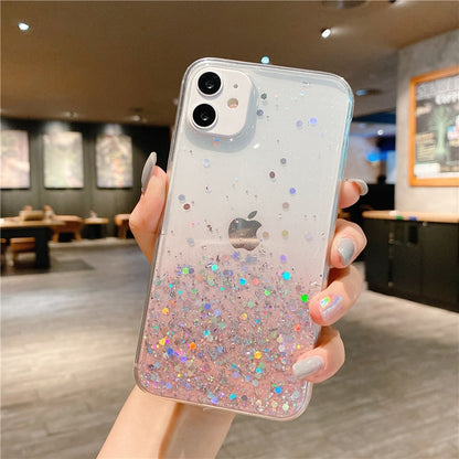 Clear Glitter iPhone Case 13 / 13Pro / 13 Pro Max