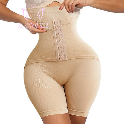 High Waist Belted Shaper Shorts