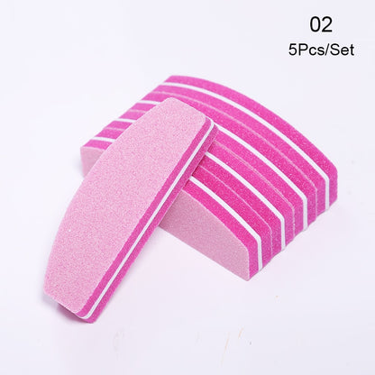 Nail Buffing Grinding Sanding Files Block