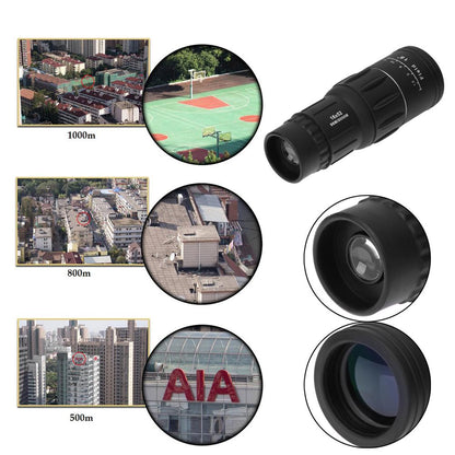 Mini Monocular Telescope Dual Focus Zoom Binoculars