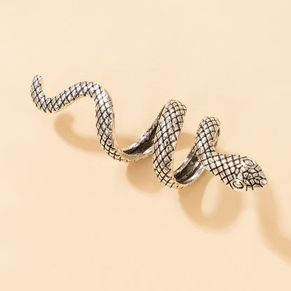 4pcs/set Vintage Snake Shape Rings