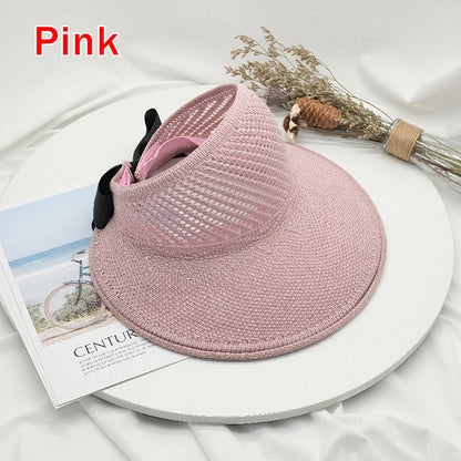 Wide Brim Bow Beach Hat