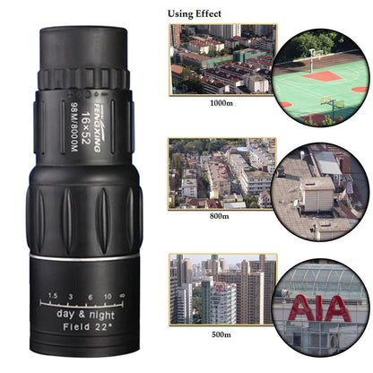 Mini Monocular Telescope Dual Focus Zoom Binoculars