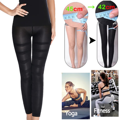 Leg Slimming Body Shaper Anti Cellulite Compression Leggings