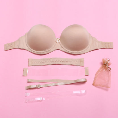 Plus Size Push Up Padded  Bra