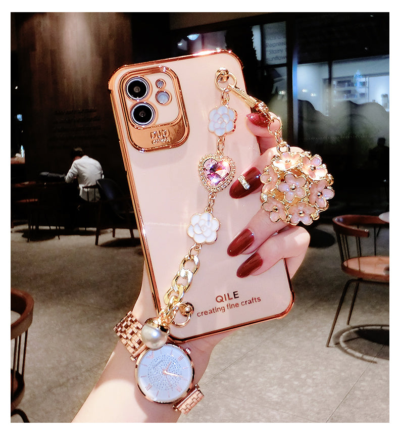 Flower Pendant Phone Case For IPhone 13 / 13 Mini / 13Pro / 13 Pro Max