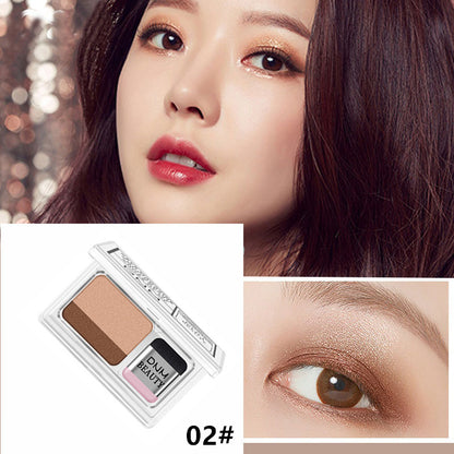 Double Color Gradient Lazy Eye Shadow Makeup