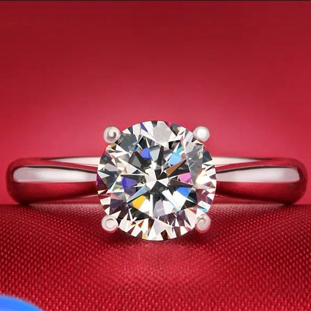 Round Diamond Solitaire Ring