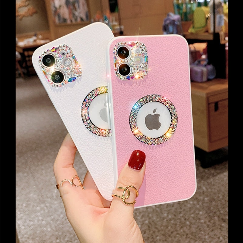 Camera Lens Diamond Crystal Bling Glitter iPhone Case 13 / 13Pro / 13 Pro Max