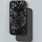 Black Sexy Floral Vintage Lace Flower iPhone Case 13 / 13 Mini / 13Pro / 13 Pro Max