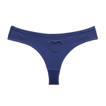 Heart Hollow Out Thong Panties