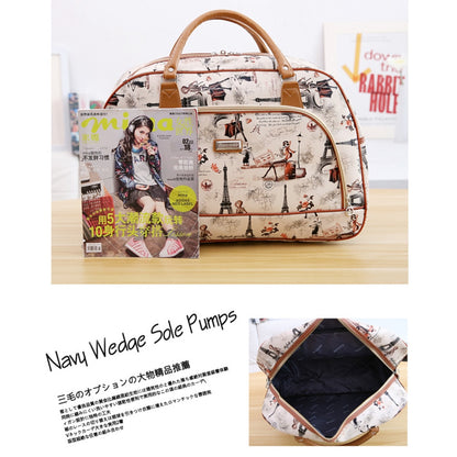 Fashionable Print Travel Duffle Bag