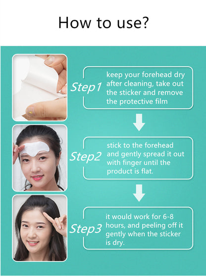 Forehead Furrow  Wrinkle Frown Line Removal Patch