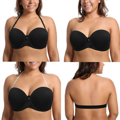 Plus Size Push Up Padded  Bra