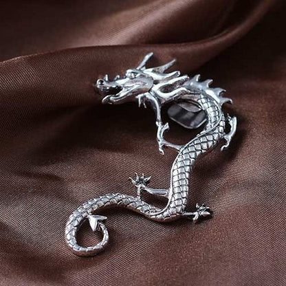 Dragon Ear Clip Earrings