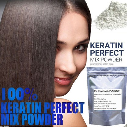 100% Collagen and 100% Keratin Prefect Mix Powder For Hair Nourishment