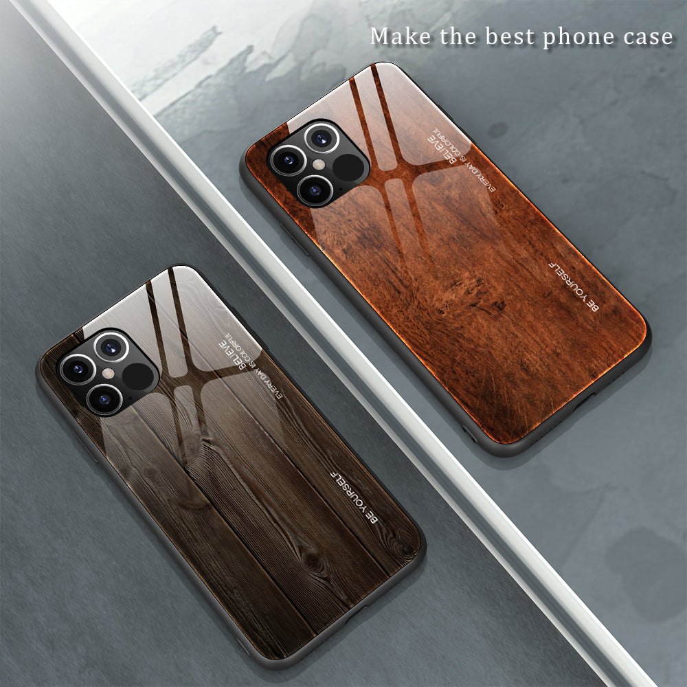 Wood Grain Case For iPhone 13 / 13 Mini / 13Pro / 13 Pro Max