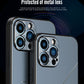 Luxury Aluminum Back Cover Silicone Frame iPhone Case 13 / 13 Mini / 13Pro / 13 Pro Max