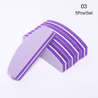 Nail Buffing Grinding Sanding Files Block