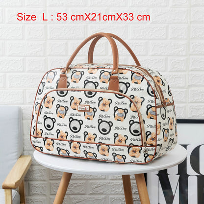 Fashionable Print Travel Duffle Bag