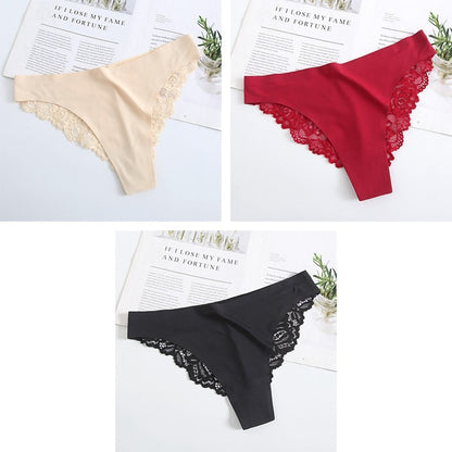 3pc/Set Sexy Floral Lace Panty