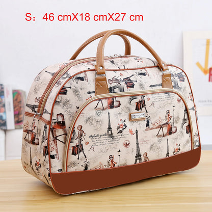 Fashionable Print Travel Duffle Bag