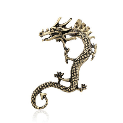 Dragon Ear Clip Earrings