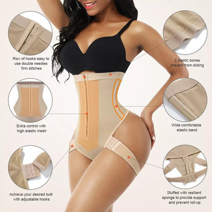 High Waist Cuff Hip Lifting Shaper