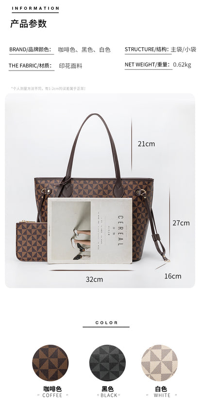 Printed Tote Bag Shoulder Bag