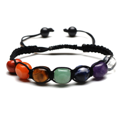 7 Chakras Reiki Healing Stone Bracelet