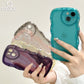 Transparent Curly Wavy Soft TPU iPhone Case 13 / 13Pro / 13 Pro Max