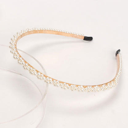 Fashion Pearl Non-Slip Rhinestone Hairbands