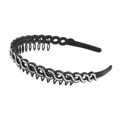 Fashion Pearl Non-Slip Rhinestone Hairbands