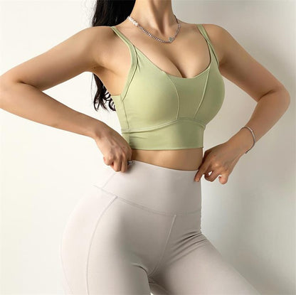 CrossX Sexy Sports Bra Fitness Yoga Tank Crop Top