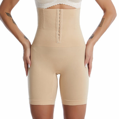 High Waist Shaper Shorts With Hook Closure