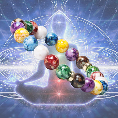 7 Chakras Reiki Healing Stone Bracelet