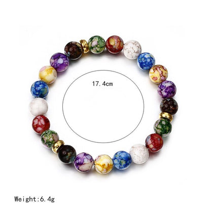 7 Chakras Reiki Healing Stone Bracelet