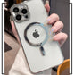 Luxury Plating Clear Magnetic Magsafe Case For iPhone 13 / 13 Mini / 13Pro / 13 Pro Max