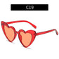 Retro Love Heart Sunglasses