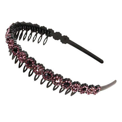 Fashion Pearl Non-Slip Rhinestone Hairbands