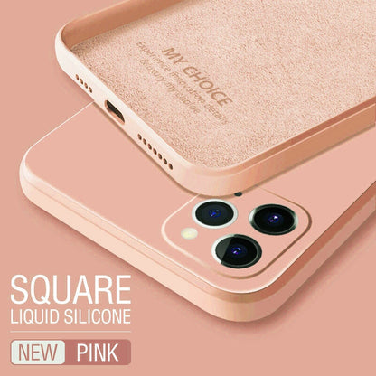 Square Liquid Silicone Case For iPhone 13/ 13mini / 13 Pro/ 13Pro Max