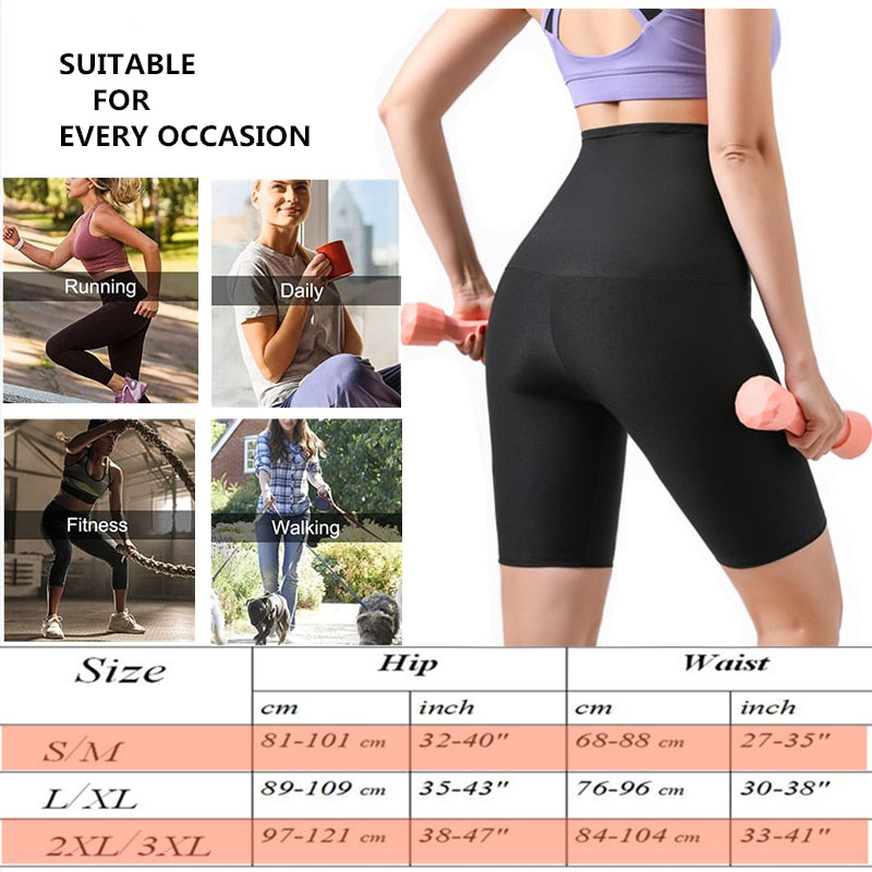 Sauna Sweat Front Opening Fitness Shorts