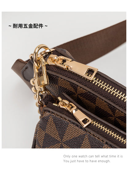 3-IN-1 Messenger Crossbody Shoulder Handbag