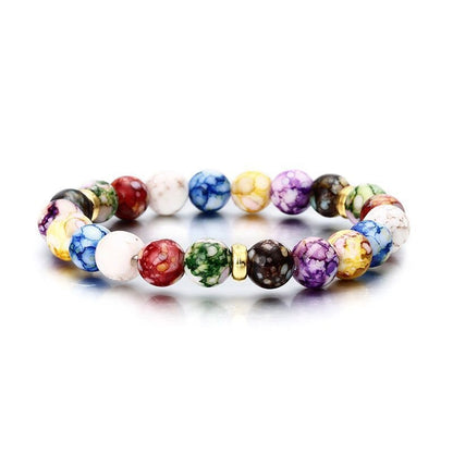 7 Chakras Reiki Healing Stone Bracelet