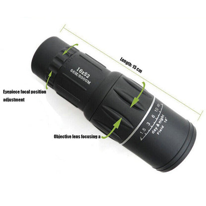 Mini Monocular Telescope Dual Focus Zoom Binoculars